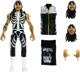Mattel - Collectible - WWE Ultimate Edition 6" "Dirty" Dominik Mysterio Action Figure - COLLECTIBLES - Multicolor