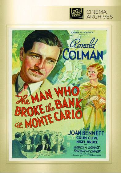 Man Who Broke The Bank At Monte Carlo, The - DVD