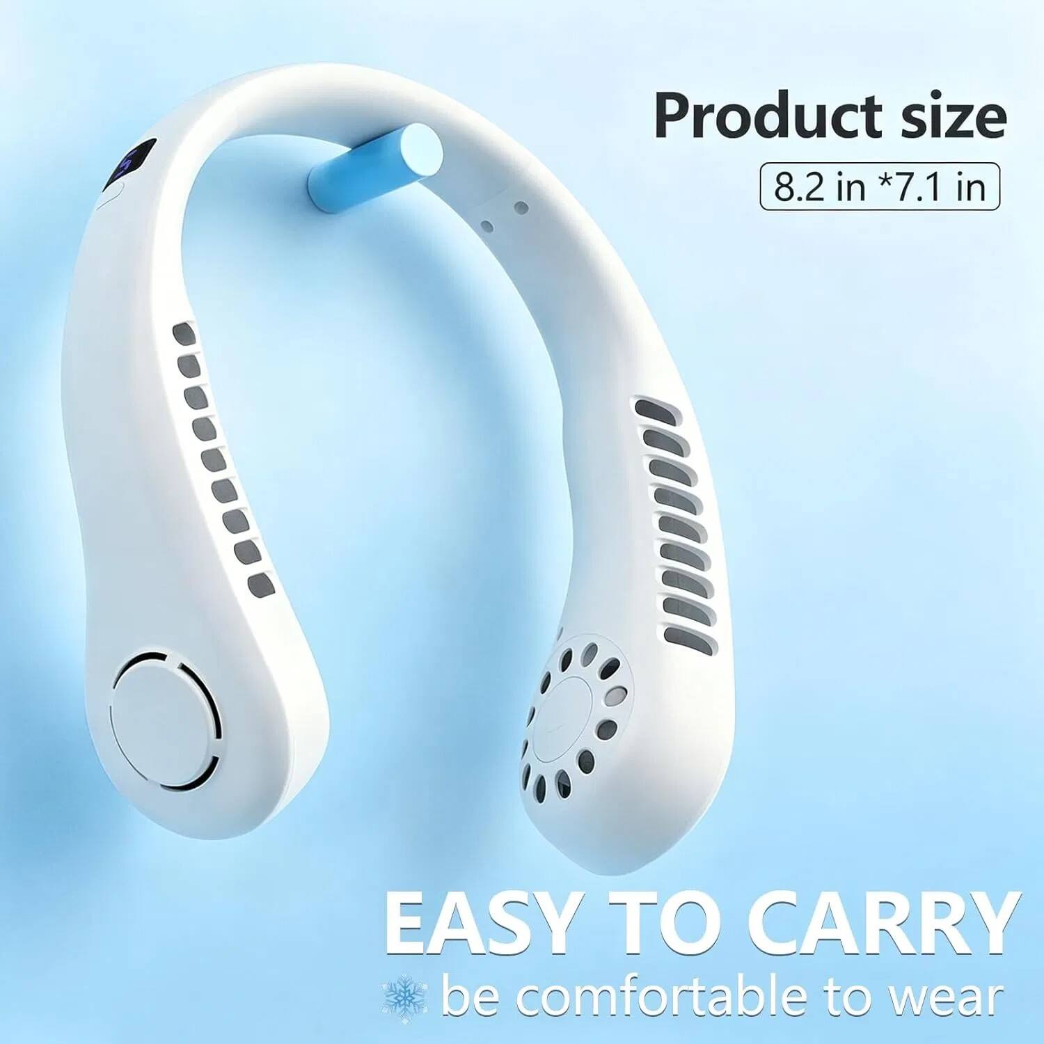 Product size: 8.2 in * 7.1 in  
EASY TO CARRY  
be comfortable to wear