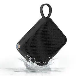 Nautica - Nayman SP500 Portable Bluetooth Speaker, 12W Sound, Waterproof, 9H Playtime, Shower, Outdoor - Black