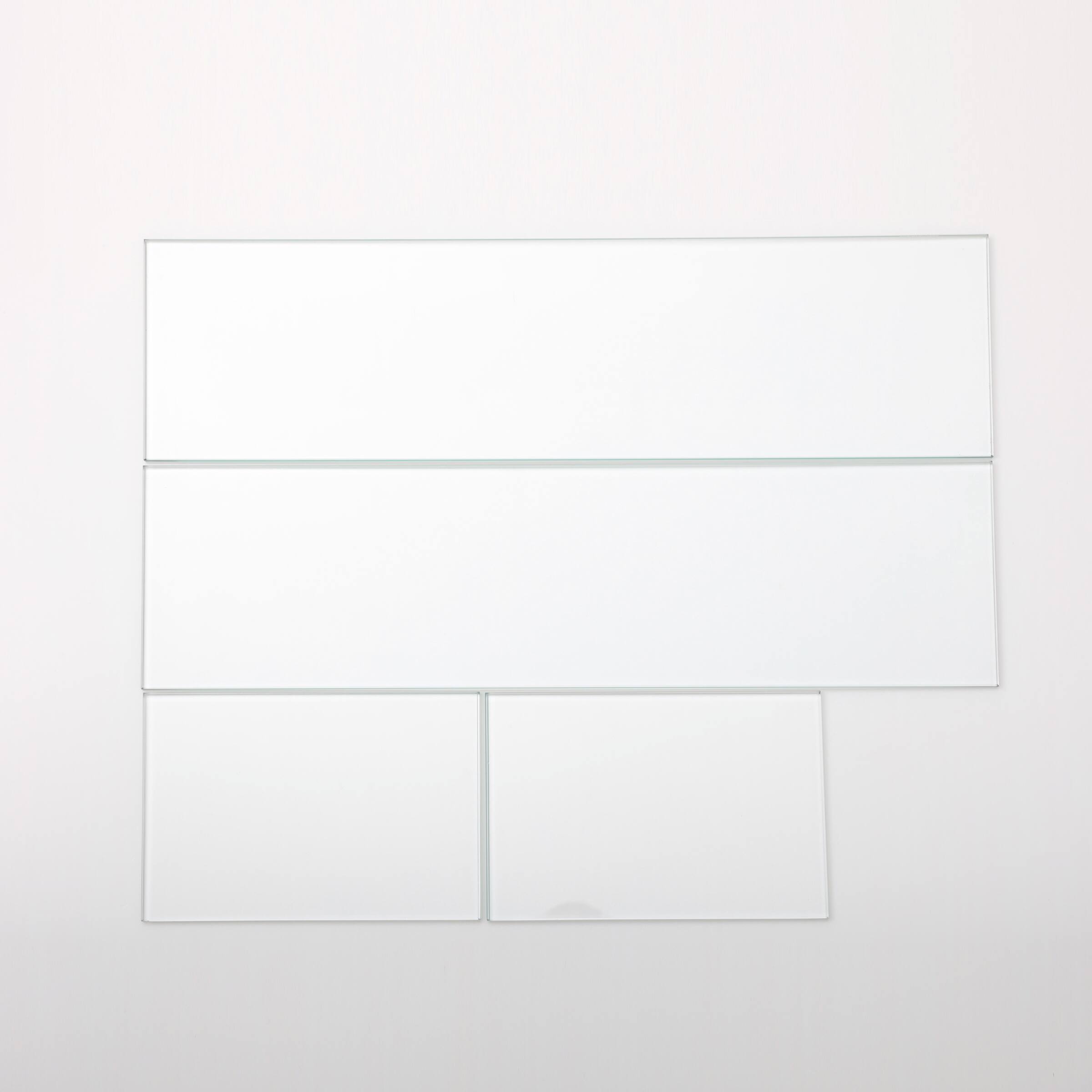 Left. TinyHomie - Rectangular Glass Wind Guard for Fire Pit W85335465.