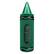 Front. Crayola - 5-Watt Portable Bluetooth Rechargeable Crayon Speaker with FM Radio, TWS, USB/microSD/Aux, up to 3 Hr Play Time - Green.