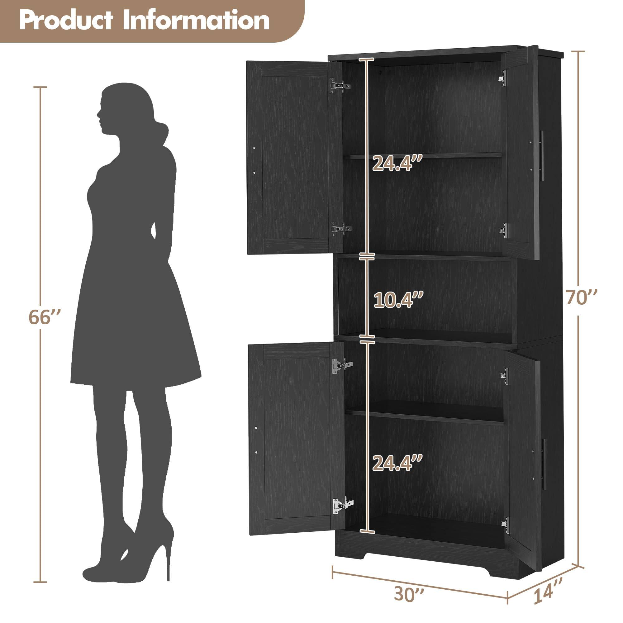 Product Information

- Height: 70"
- Width: 30"
- Depth: 14"
- Drawer 1 Height: 24.4"
- Drawer 2 Height: 10.4"
- Drawer 3 Height: 24.4"
- Reference Height: 66"