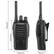 Alt View 4. Winado - 2 x Baofeng BF-88A Walkie Talkie Two Way Radio 16CH 462MHz 467MHz FRS Frequency - Black.