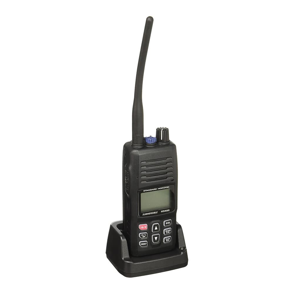 Standard Horizon - HX400IS Intrinsically Safe Handheld VHF Radio 134 MHz - Black