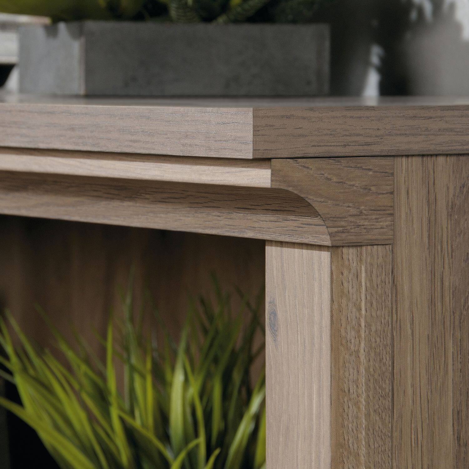Alt View 3. Sauder - Sauder Miscellaneous Storage Bookcase Salt Oak finish - Salt Oak.