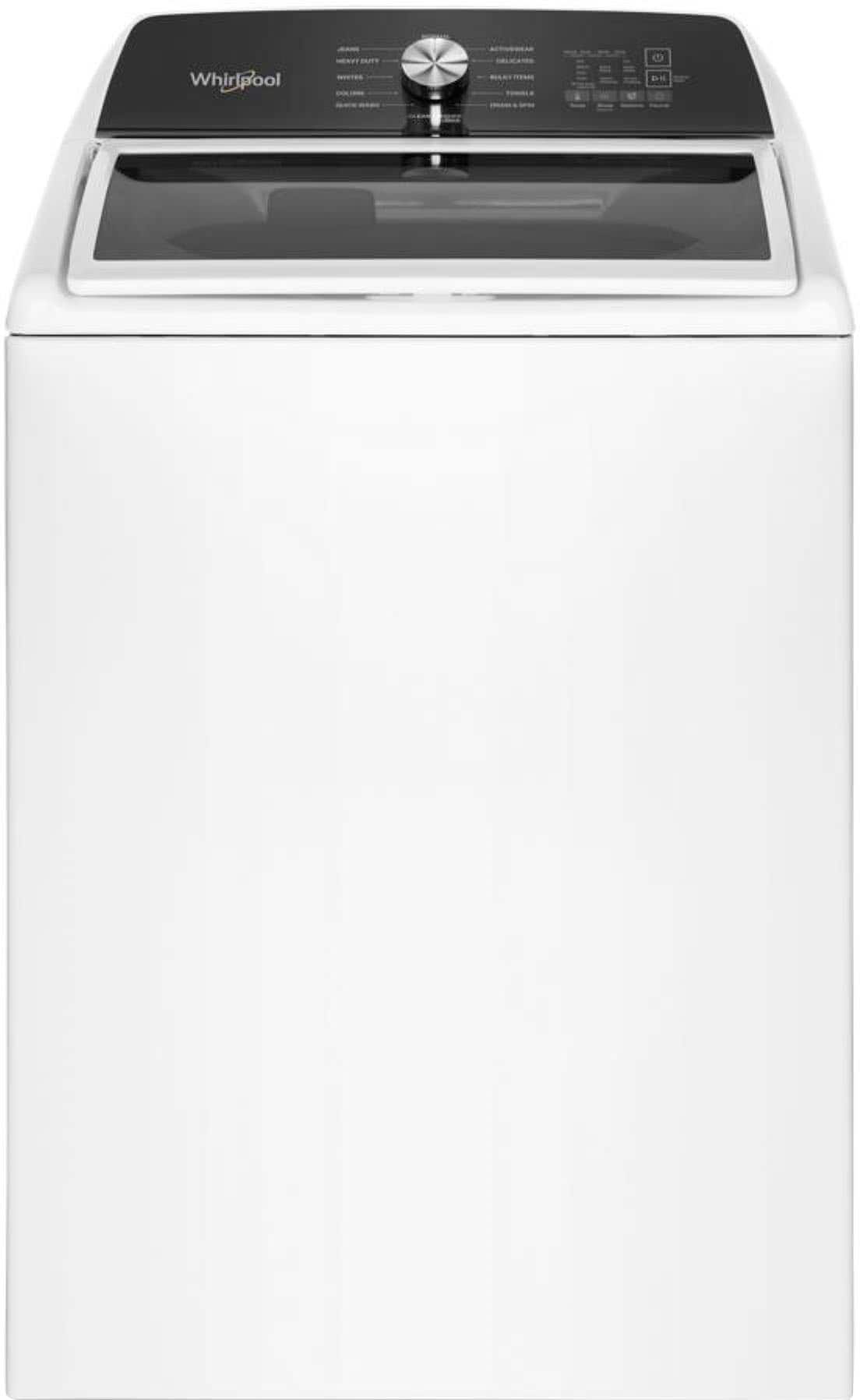 Whirlpool - 4.6 Cu. Ft. Top Load Washer with Built-In Faucet - White