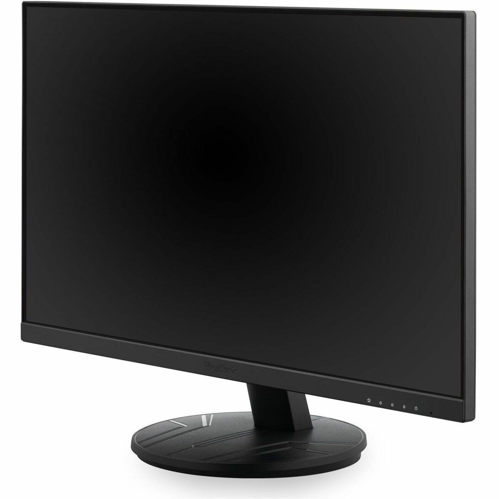 Alt View 18. ViewSonic - VX2416A 24" IPS LCD FHD 120Hz Gaming Monitor (USB-C, HDMI1.4, DP) - Black.