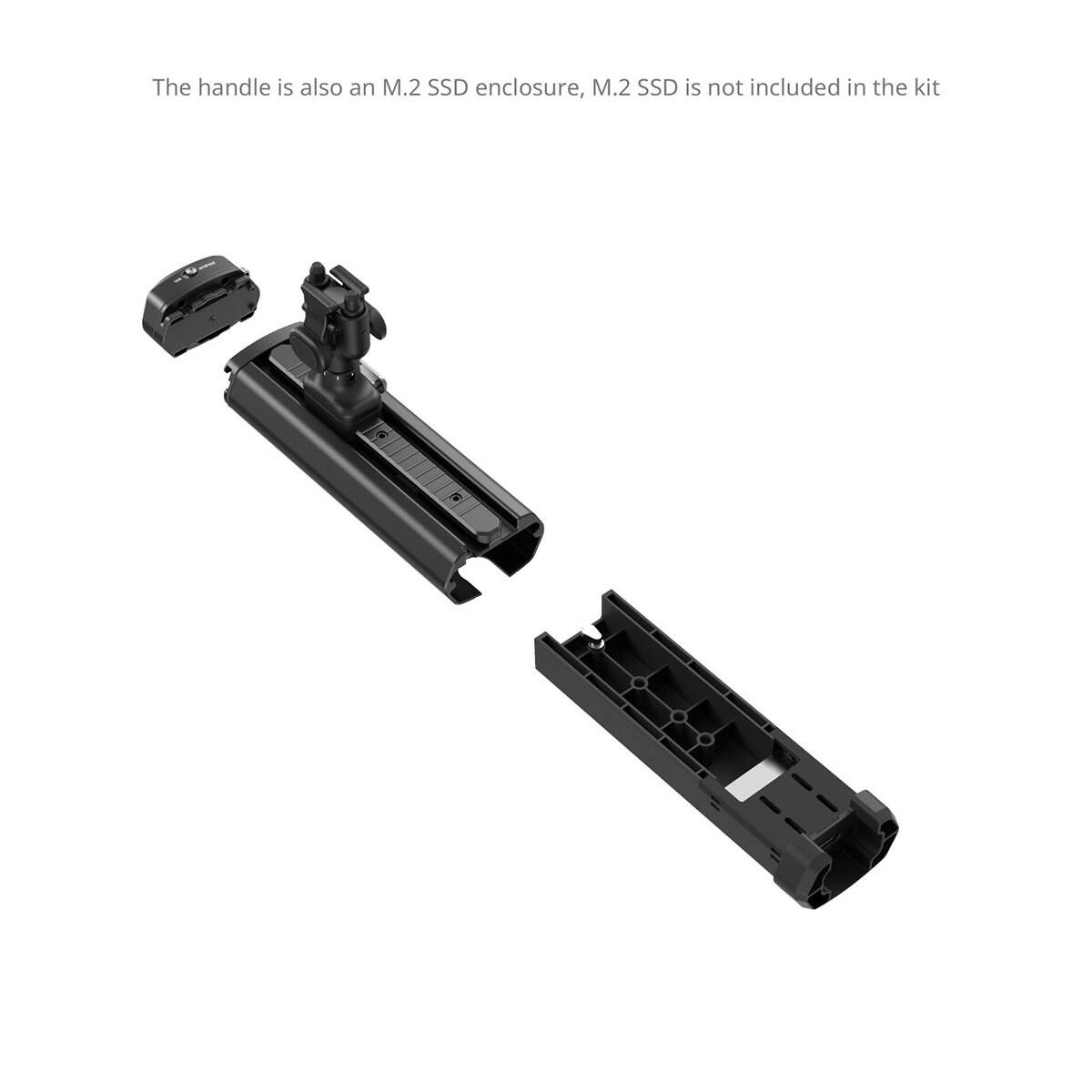 The handle is also an M.2 SSD enclosure, M.2 SSD is not included in the kit
