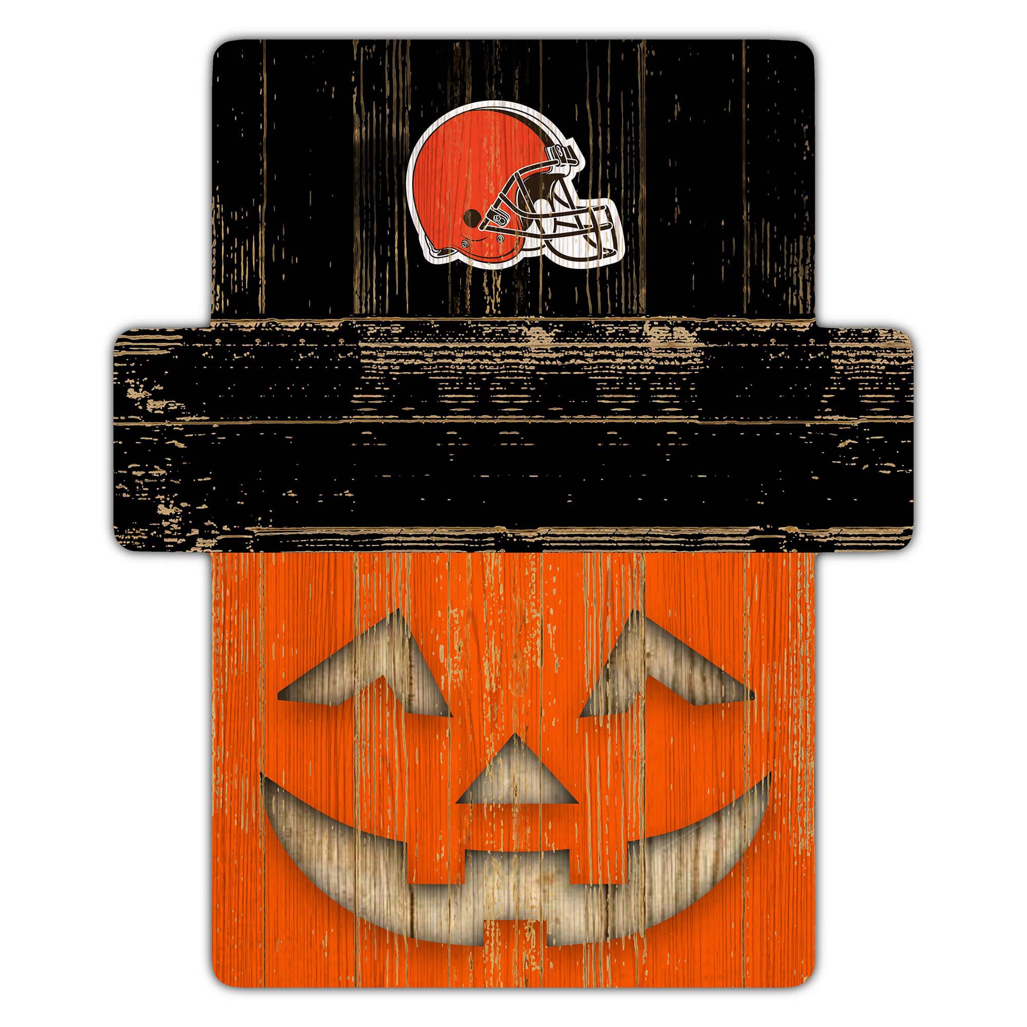 "Fan Creations - Cleveland Browns 12"" x 12"" Jack-O-Lantern Display - Orange" price history on PriceWatchPro