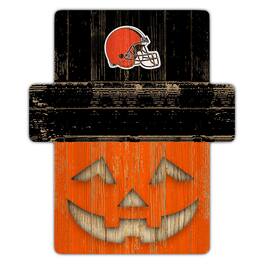 Fan Creations - Cleveland Browns 12" x 12" Jack-O-Lantern Display - Orange