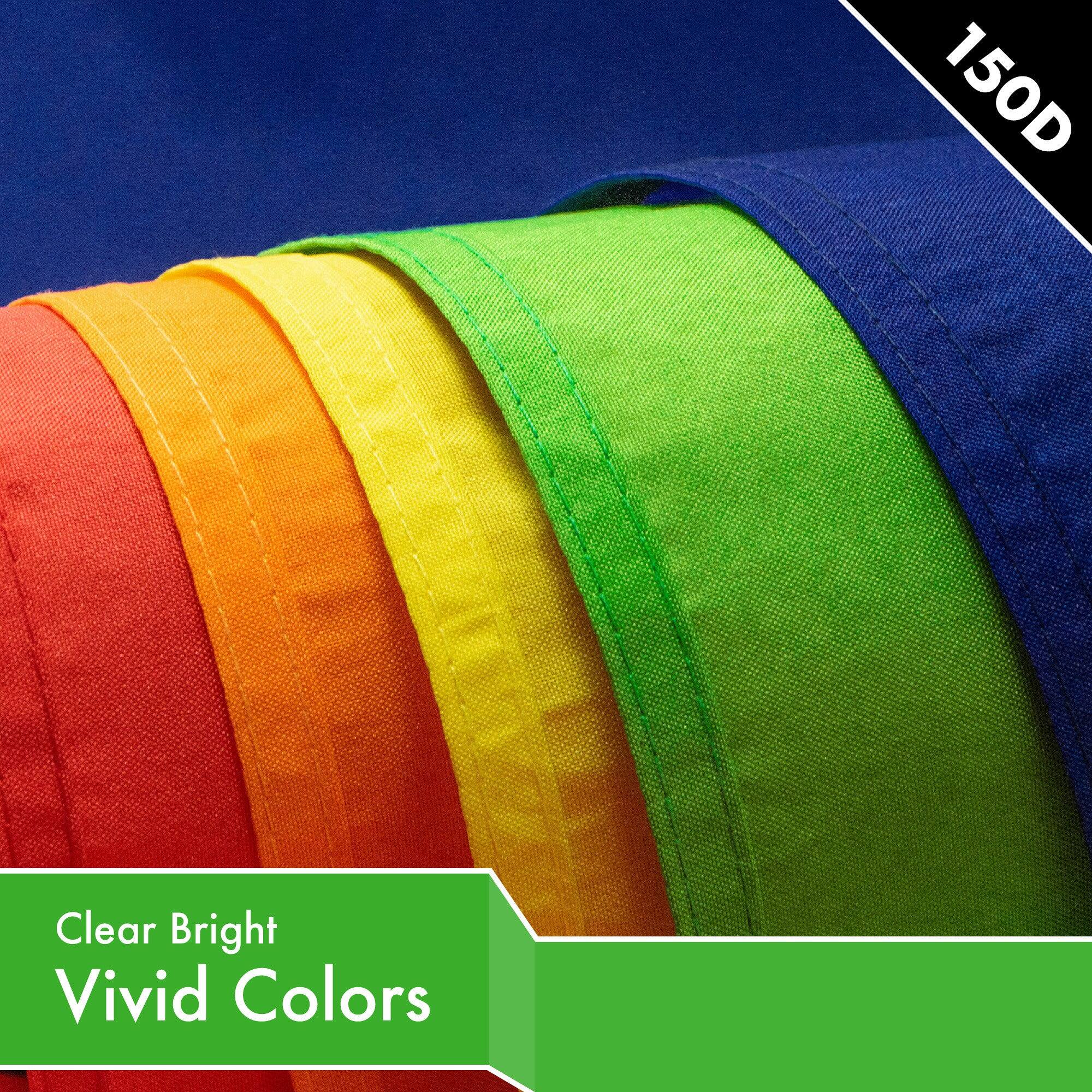 150D Clear Bright Vivid Colors