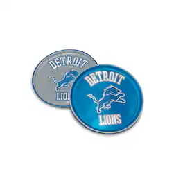 Pegasus - Detroit Lions 8" Home & Away Round Two-Piece Serving Plate Set - Multicolor