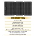 Alt View Zoom 11. Rocksolar - Foldable 30W Solar Panel - Black.