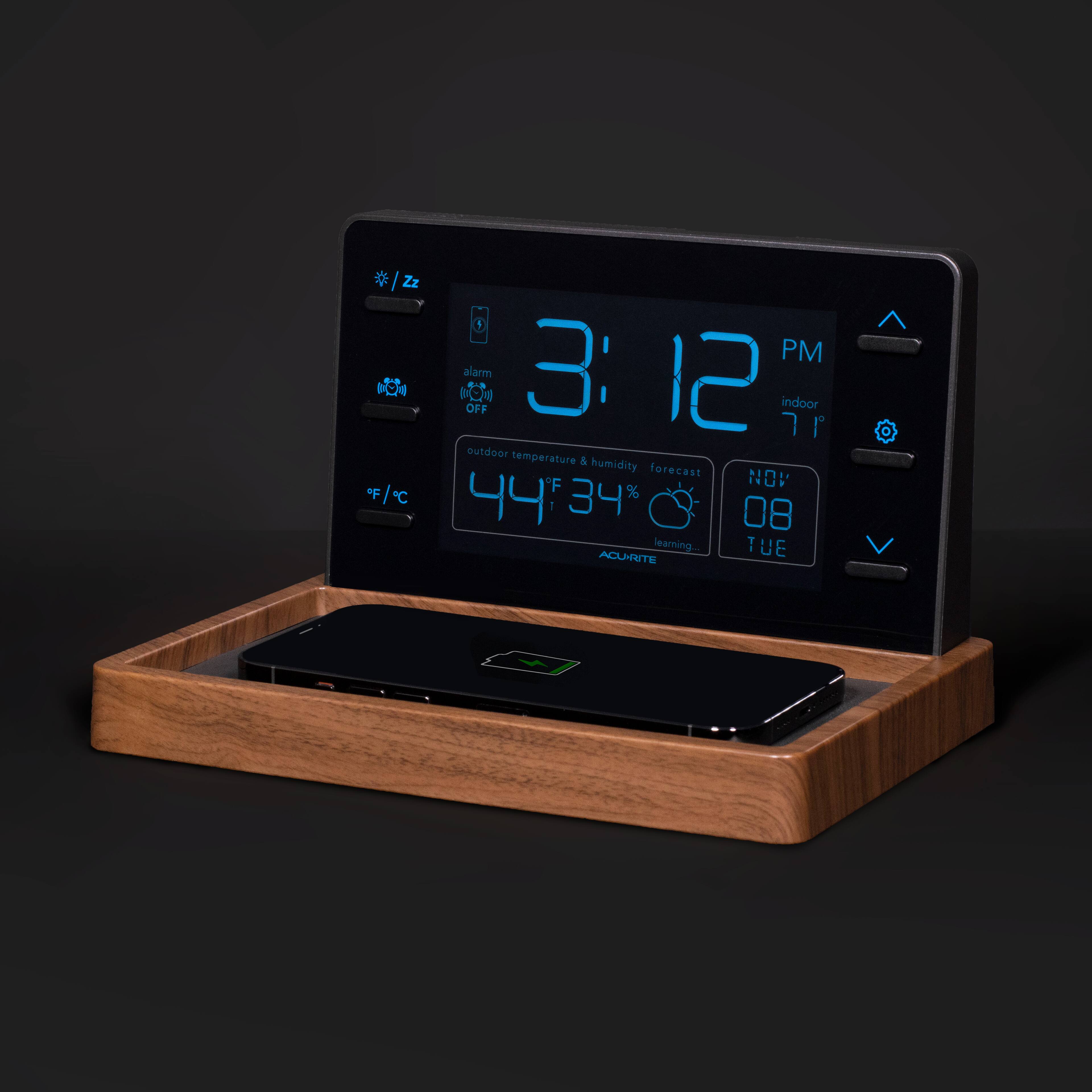 Alt View 12. AcuRite - Valet Weather Station - Black/Tan.
