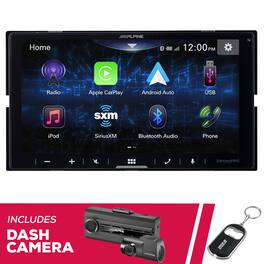 Alpine - ILX-W770 6.75" Shallow-Chassis Multimedia w/ DVR-C310R Dash Camera