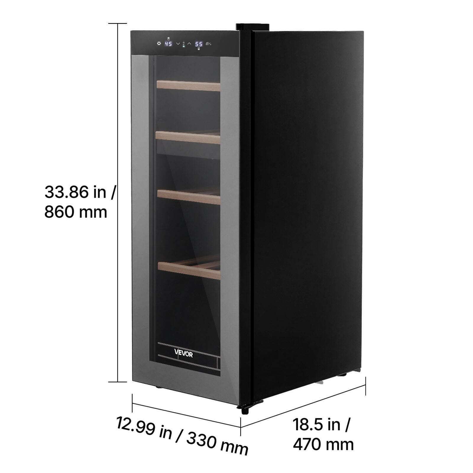 D 4S  
33.86 in / 860 mm  
VEVOR  
12.99 in / 330 mm  
18.5 in / 470 mm