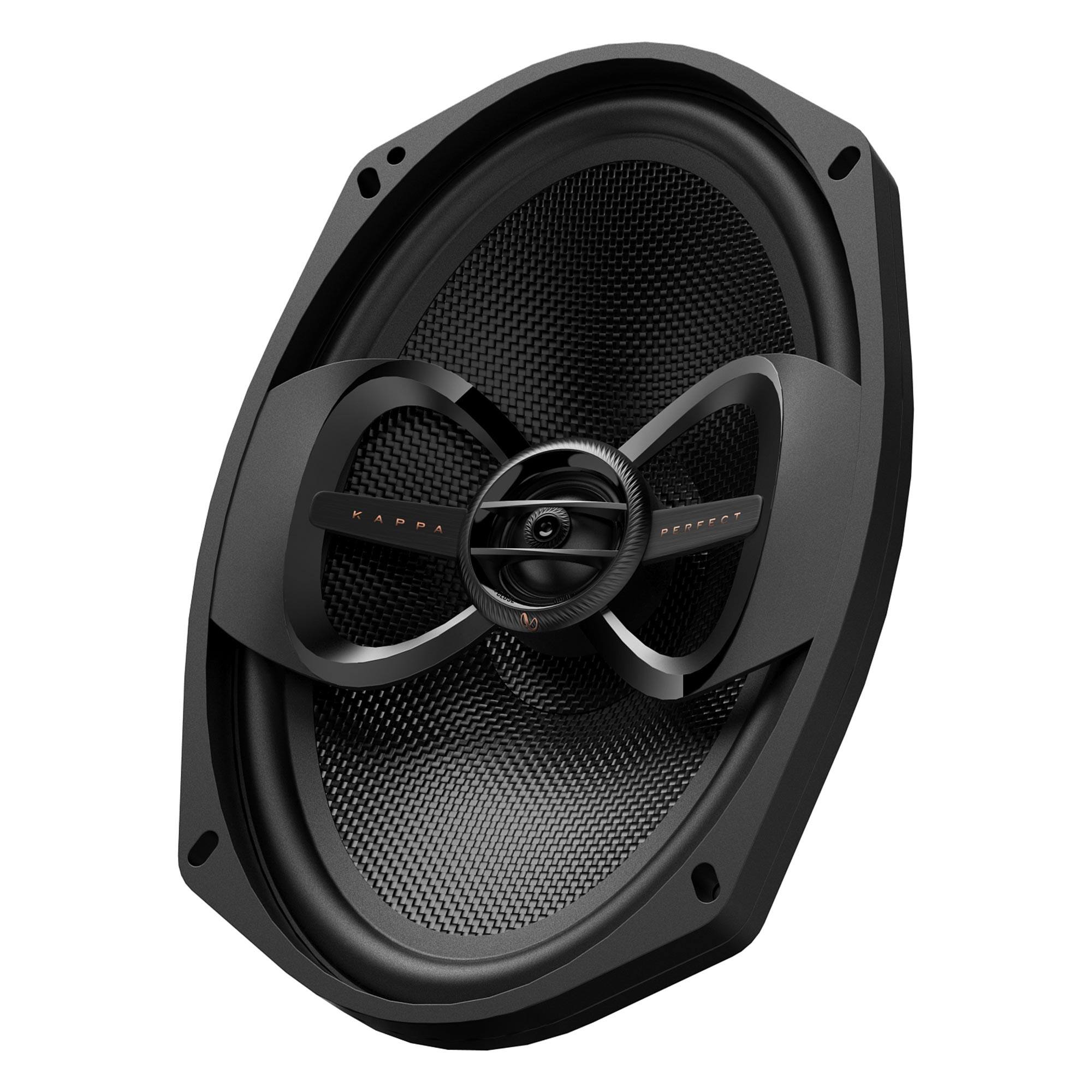 Alt View 4. Infinity - INFINITY KAPPA PERFECT 900X 6x9 Component Speaker System compatible with Harley Davidson Motorcycles - Black.