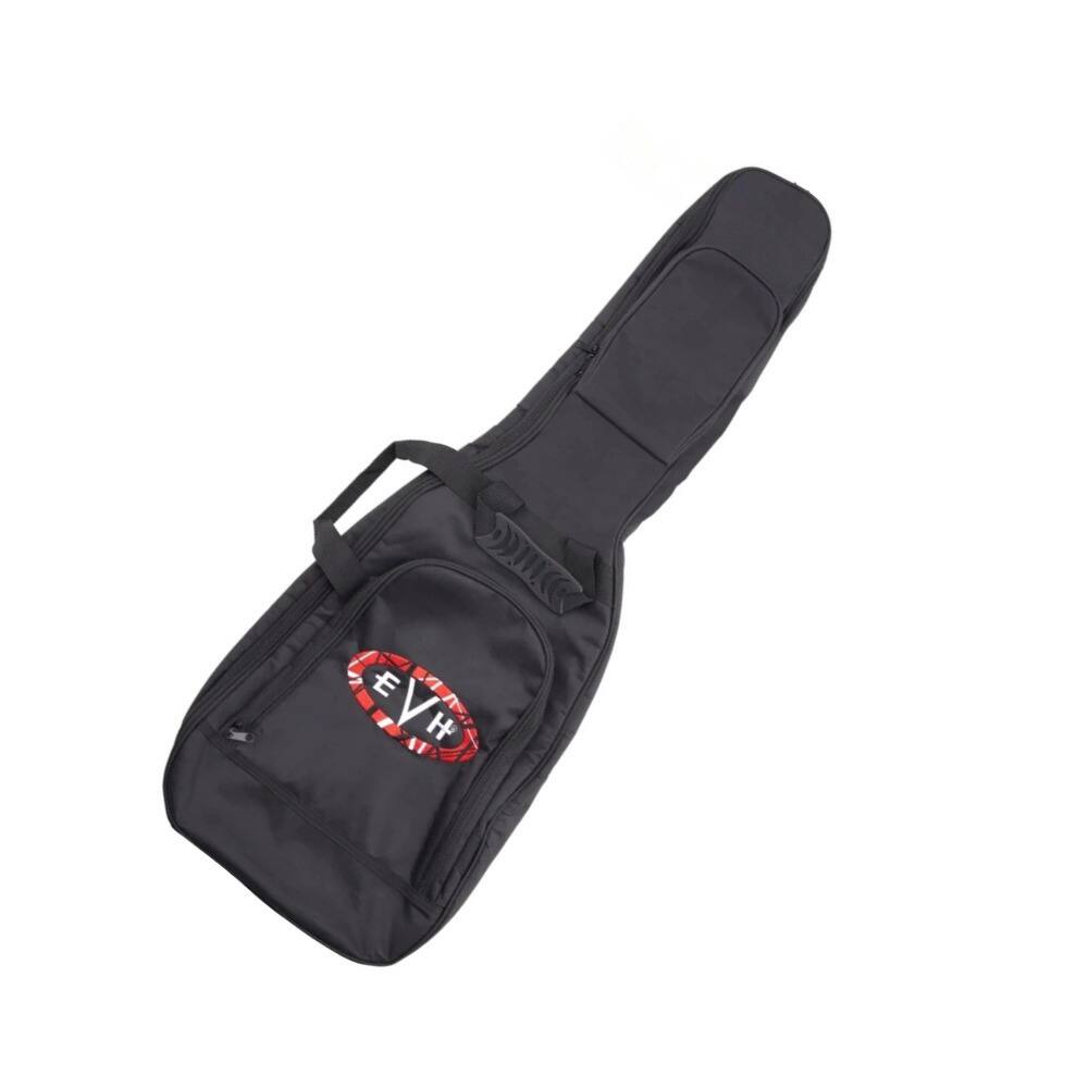 Angle. EVH - EVH Wolfgang Striped Series Gig Bag for Electric Guitars (Black, 20 mm).