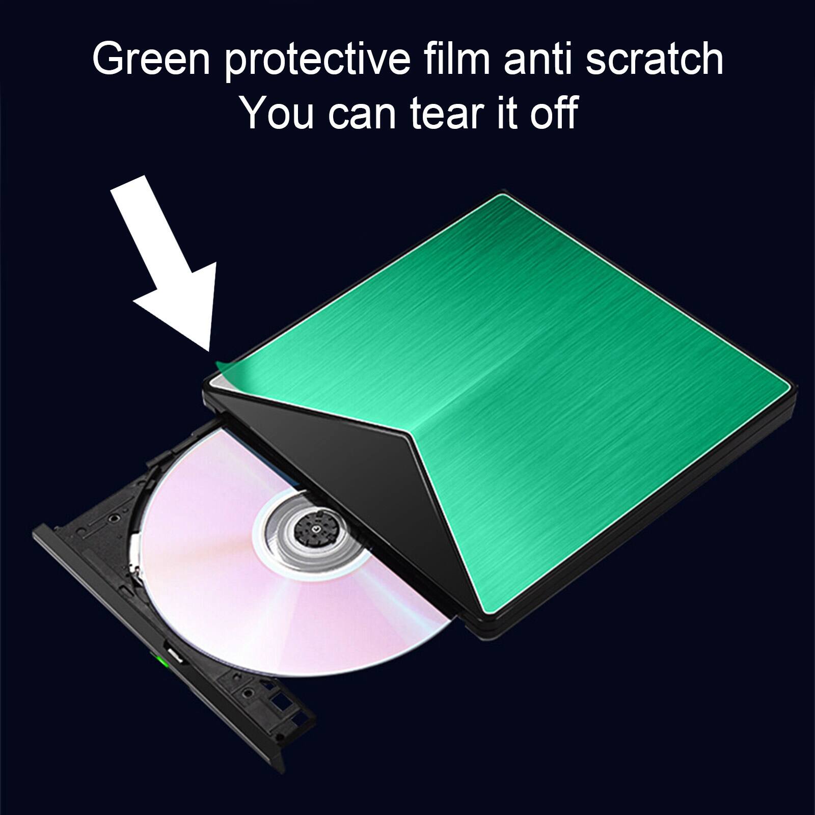 Green protective film anti scratch  
You can tear it off