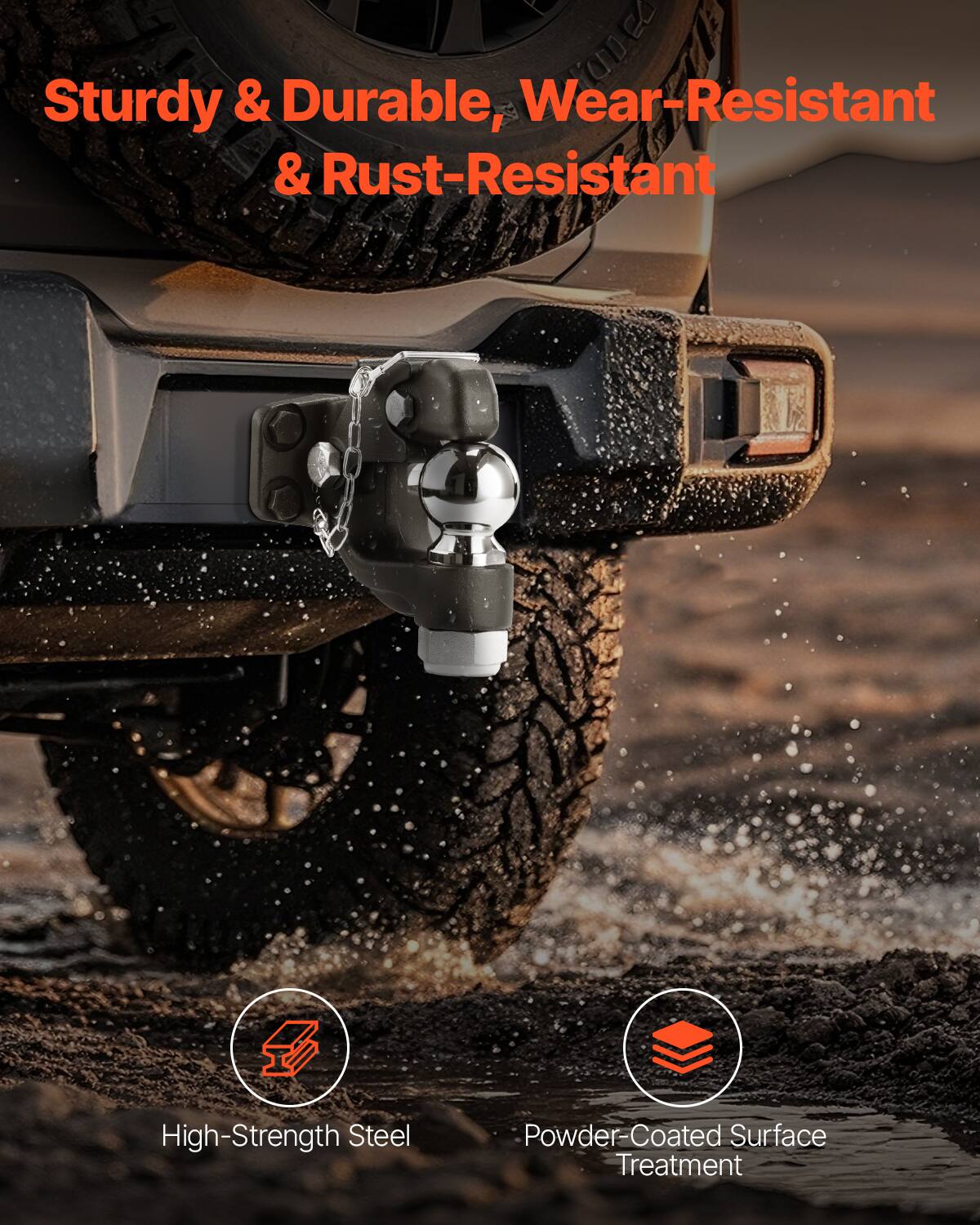 Sturdy & Durable, Wear-Resistant & Rust-Resistant

High-Strength Steel

Powder-Coated Surface Treatment