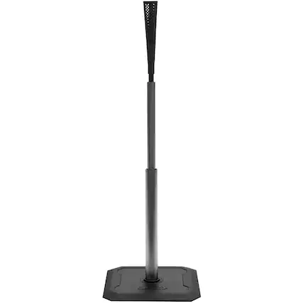 Front. SKLZ - SKLZ Pro Tee Elite Baseball Training Aid - Gray - Gray.