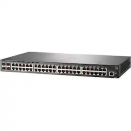 HPE Aruba - Aruba 2930F 48G 4SFP Switch - Black
