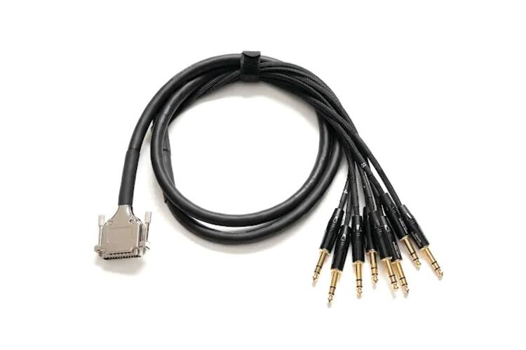 Front. Warm Audio - Premium 8-Channel DB25 to TRSM Audio Breakout Cable, with Industry-Grade Gotham Cabling Design and Durable Screws.