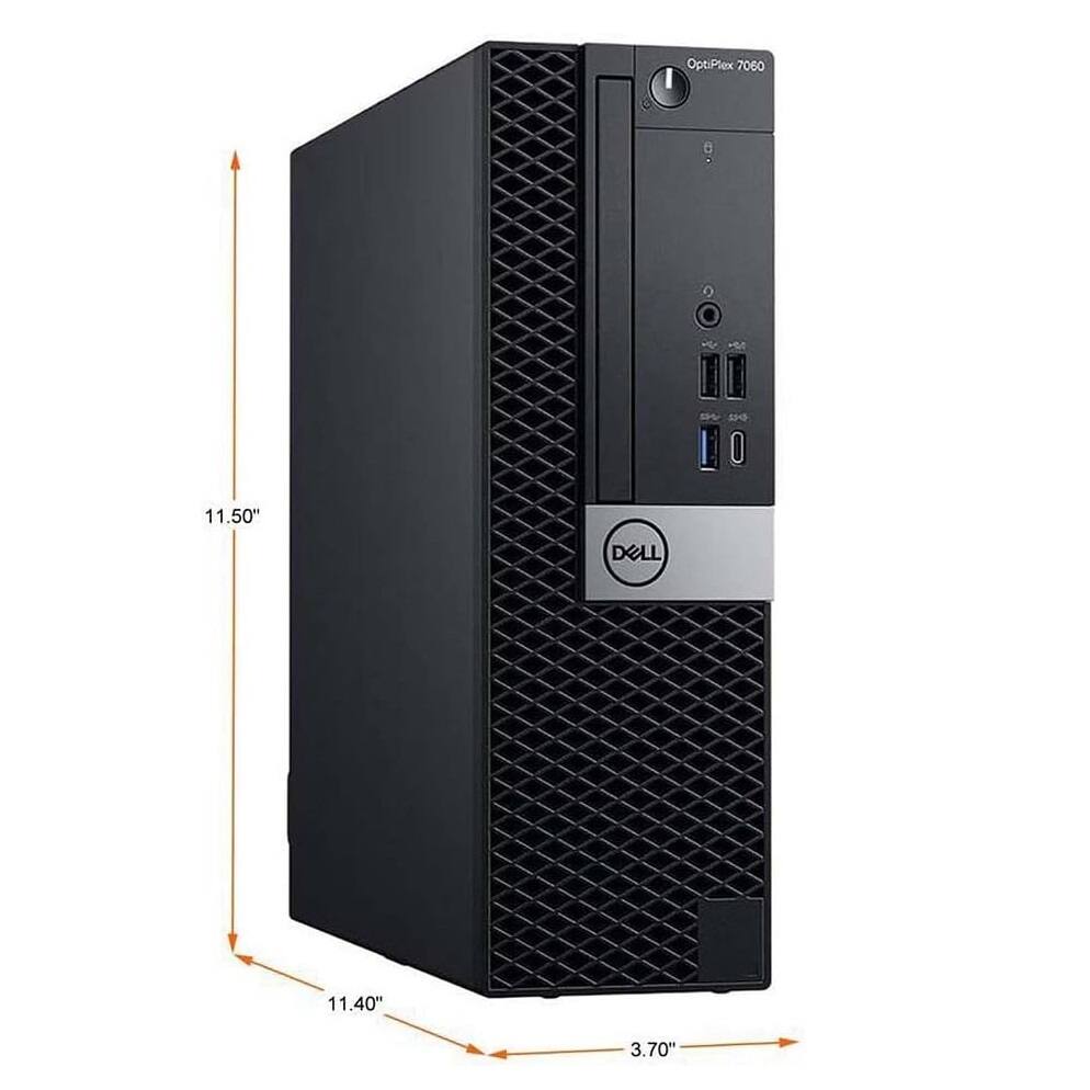 OptiPlex 7060  
I/O: 11.50"  
DELL: 11.40"  
3.70"