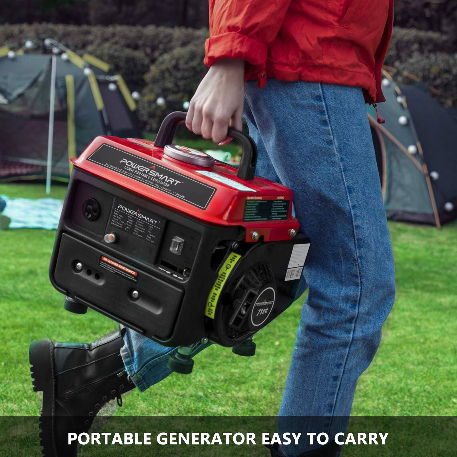 POWERSMART POWER 10 - PORTABLE GENERATOR  
POWER SMART AMES - 1 6  
PORTABLE GENERATOR EASY TO CARRY