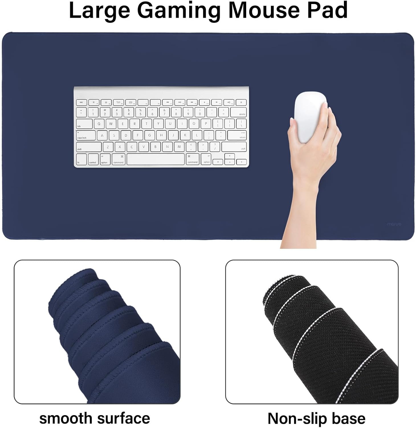 Large Gaming Mouse Pad

smooth surface
Non-slip base
