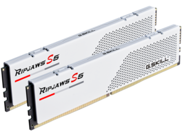 G.SKILL - Ripjaws S5 96GB (2x48GB) DDR5 5200MHz PC5-41600 Desktop RAM - White