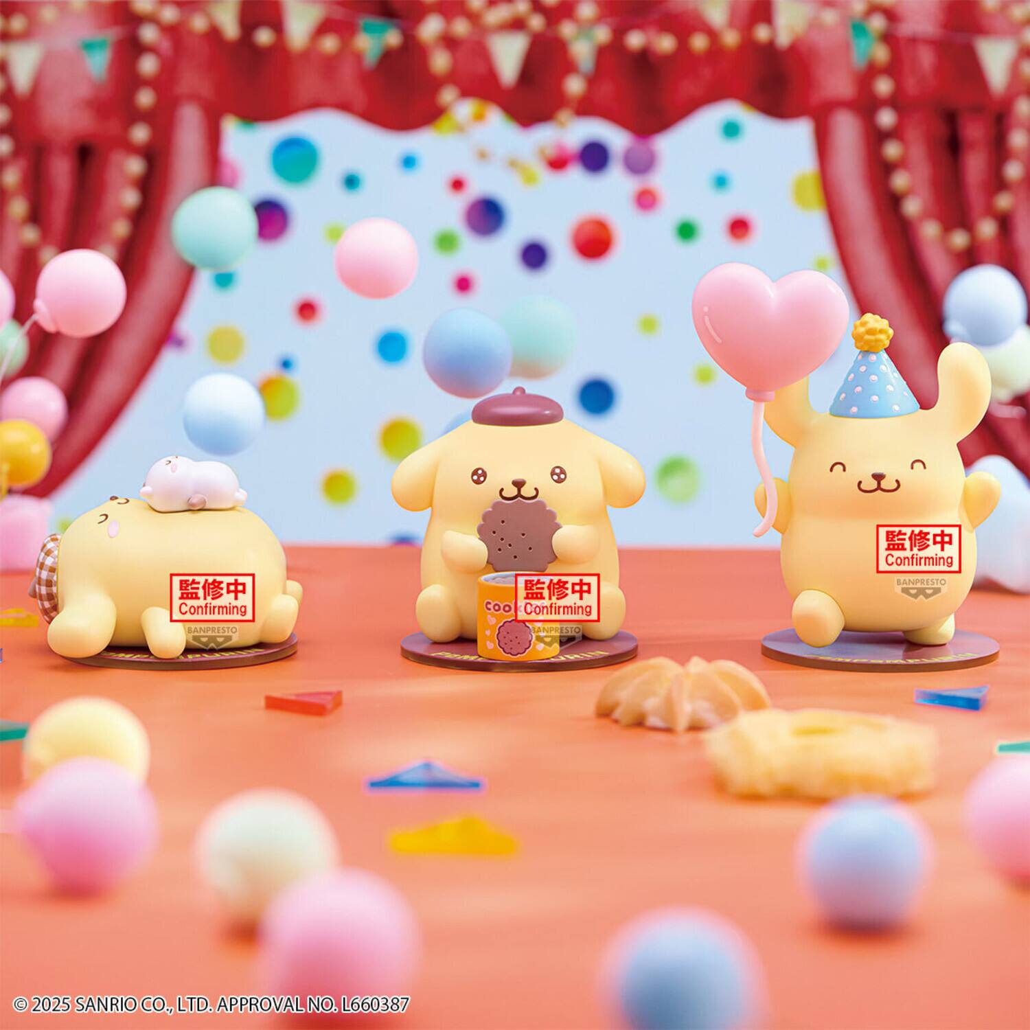Confirming SANPRESTO  
Confirming SPNPRESTO  
Confirming SANPRESTO  
2025 SANRIO CO., LTD. APPROVAL NO. L660387