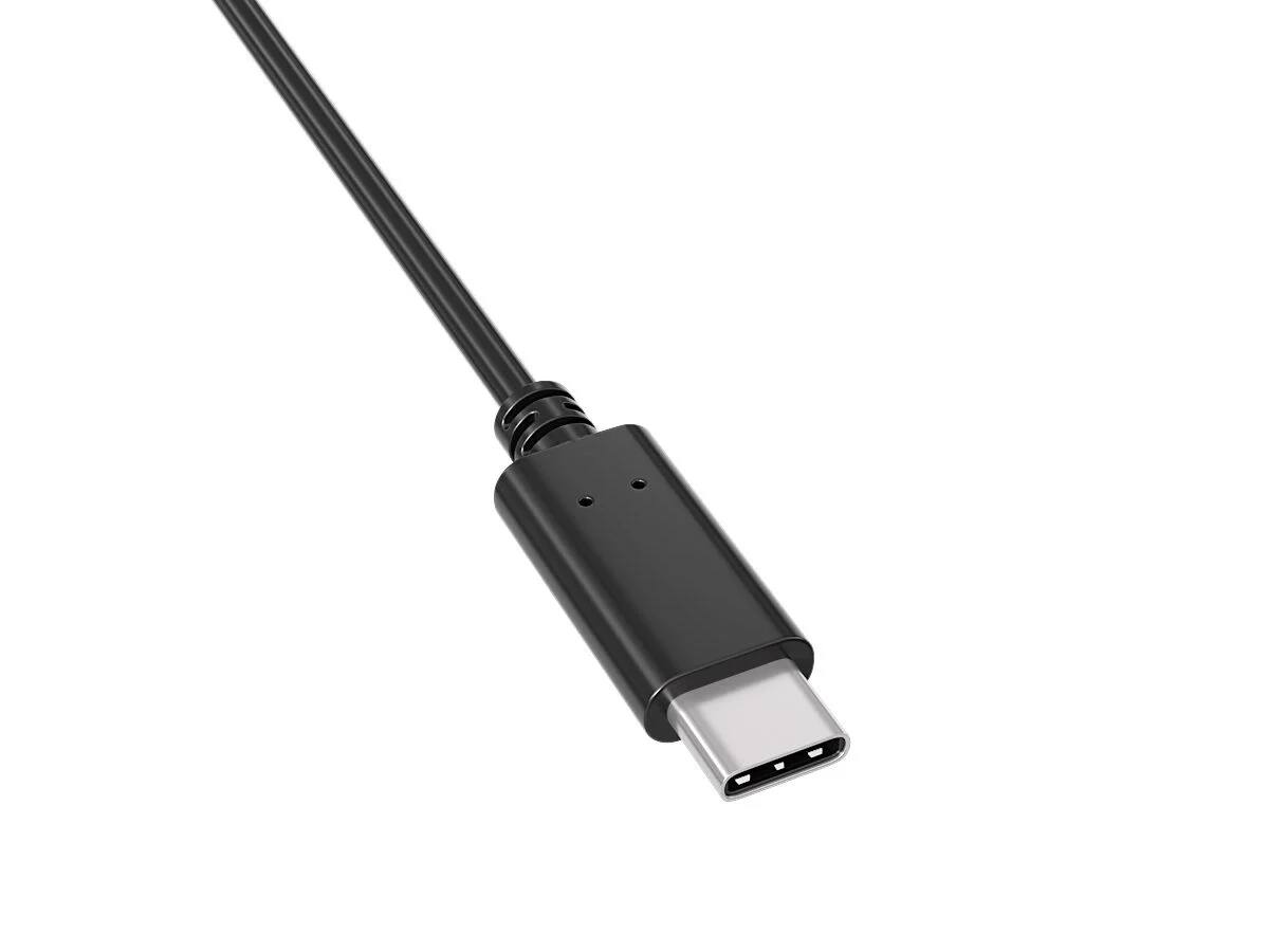Angle. Cable Leader - USB 2.0 USB-C to USB-B Printer Cable, 480Mbps Shielded for Printer, Scanner, Audio Interface - Black.