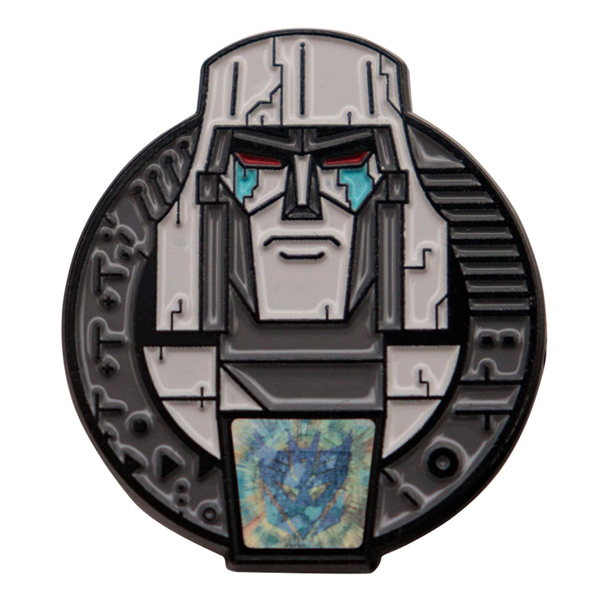 Alt View 10. Transformers - Transformers 40th Anniversary Optimus Prime and Megatron Pin Badge Set - Red/Black.