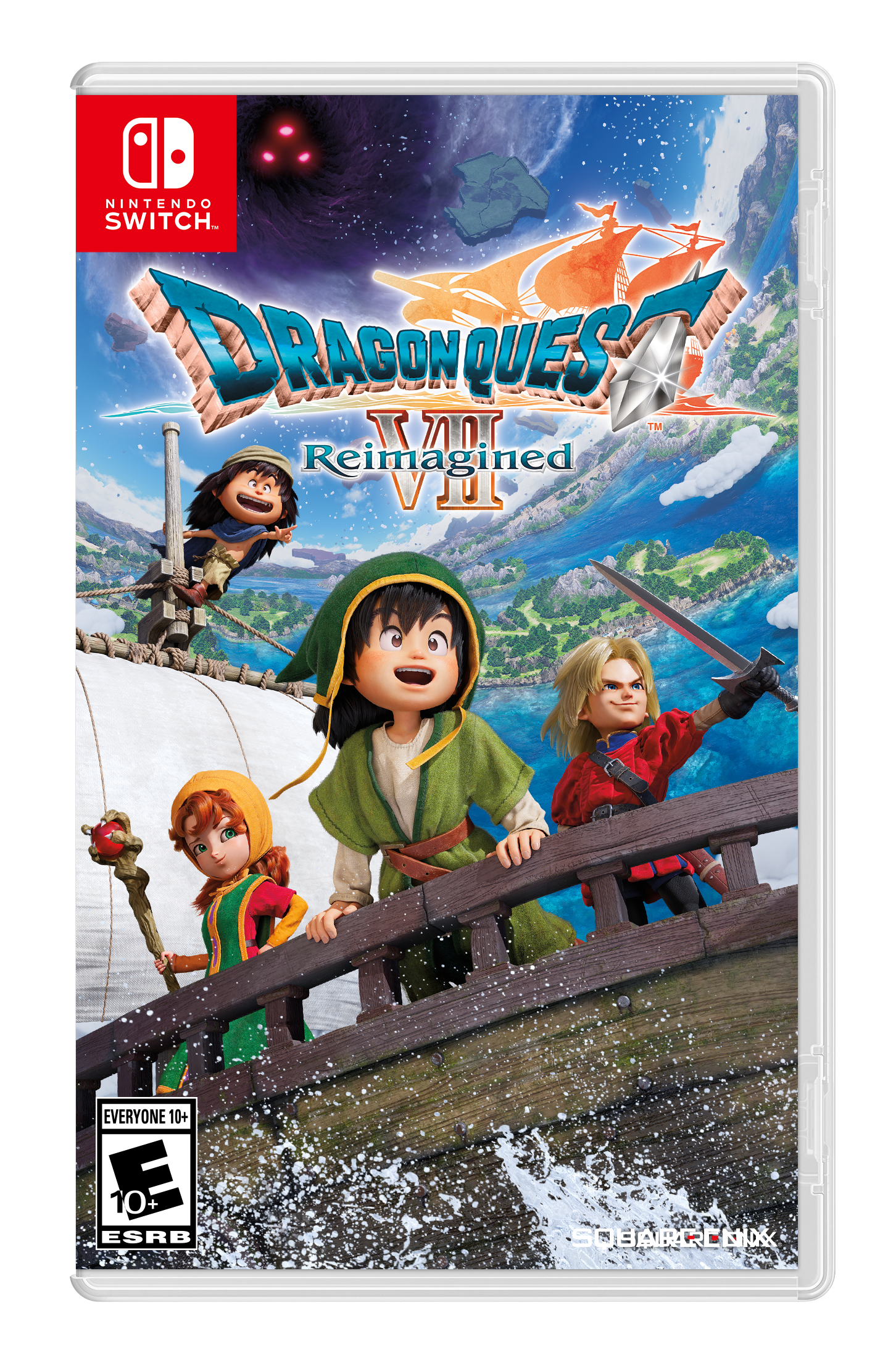 NINTENDO SWITCH
DRAGON QUEST XI
Reimagined
VII
EVERYONE 10+
ESRB
10+
SQBARCLINK