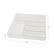 Alt View 17. Martha Stewart - Kerry Plastic Stacking Drawer Organizer Set of 5 - Clear/Gold Trim.