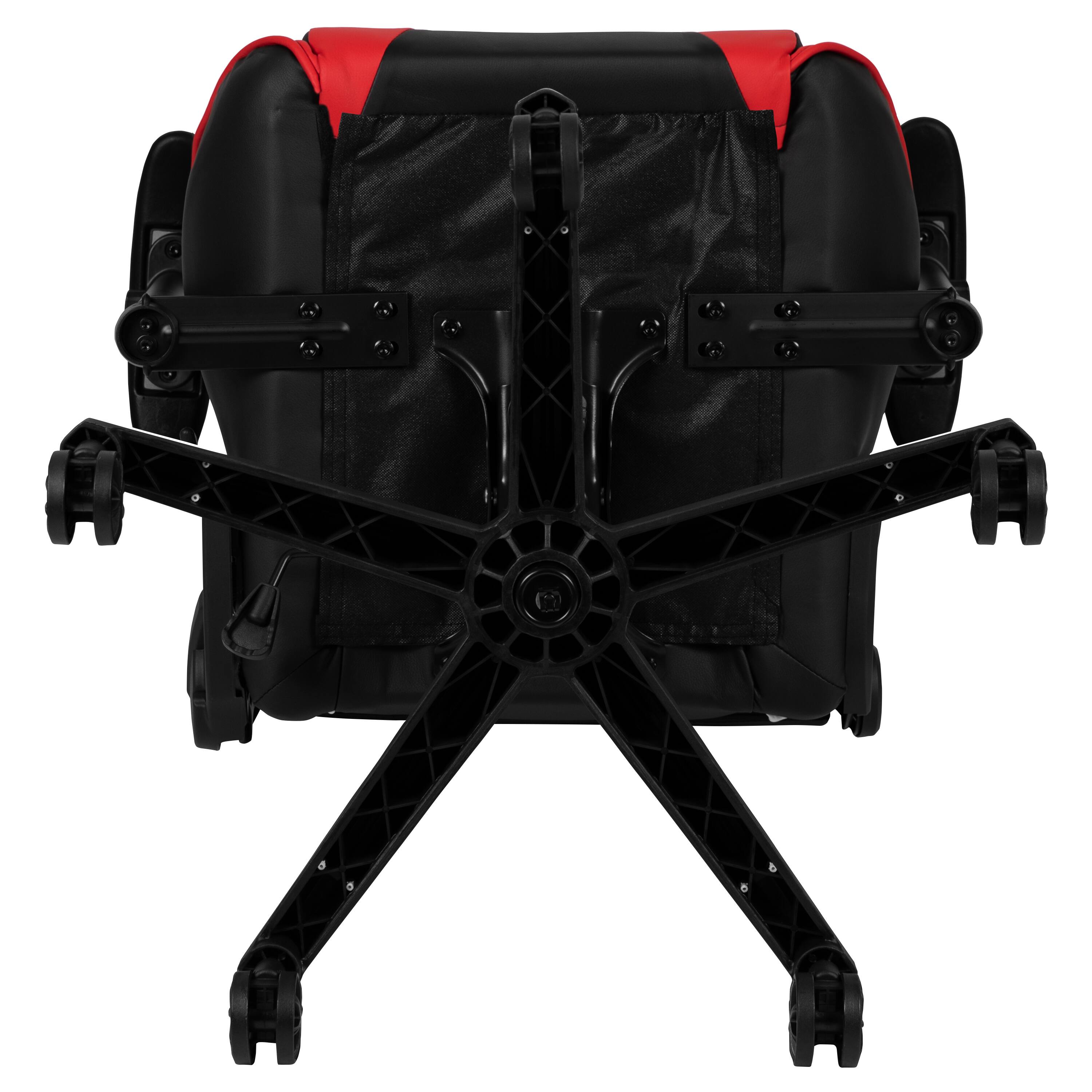 Alt View 9. Emma + Oliver - Z200 Gaming Chair Racing Office Ergonomic Computer PC Chair with Reclining Back - Red.
