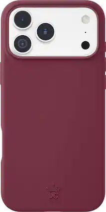 Front. VELVET CAVIAR - Magsafe Case for Apple iPhone 18 Pro Max / iPhone 17 Pro Max - Burgundy 1990.