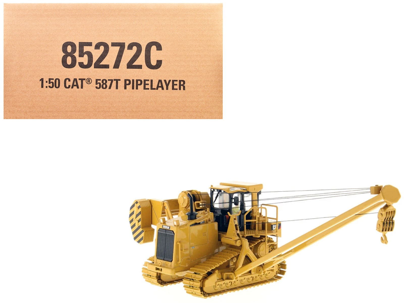 "CAT Caterpillar 587T Pipelayer Yellow with Operator ""Core Classics"" Series 1/50 Diecast Model by Diecast Masters" price history on PriceWatchPro