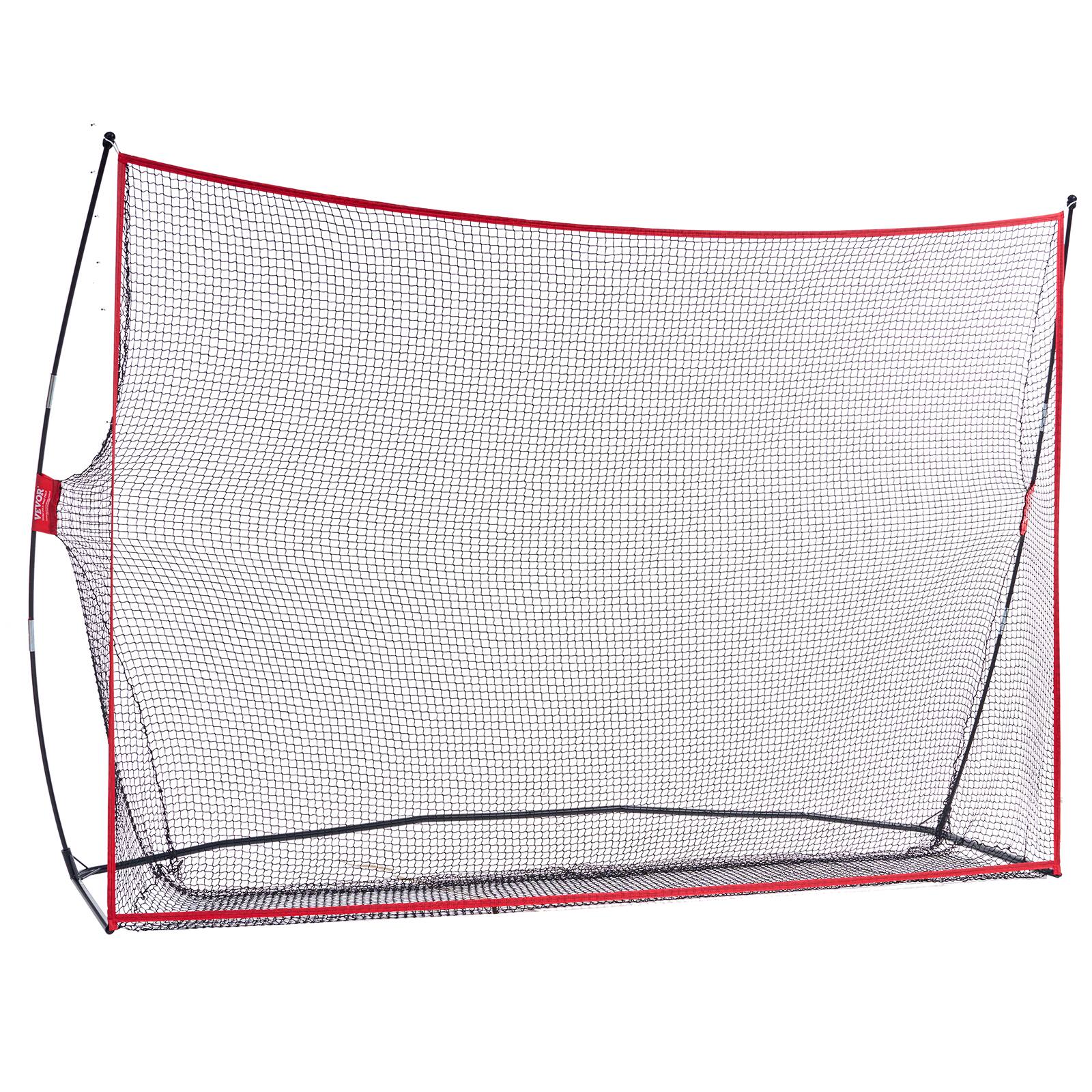 Alt View 5. VEVOR - Golf Practice Hitting Net, Huge 10.8x7ft Golf Net, Personal Driving Range for Indoor Outdoor Use, Portable Golf Aid Net - Black.