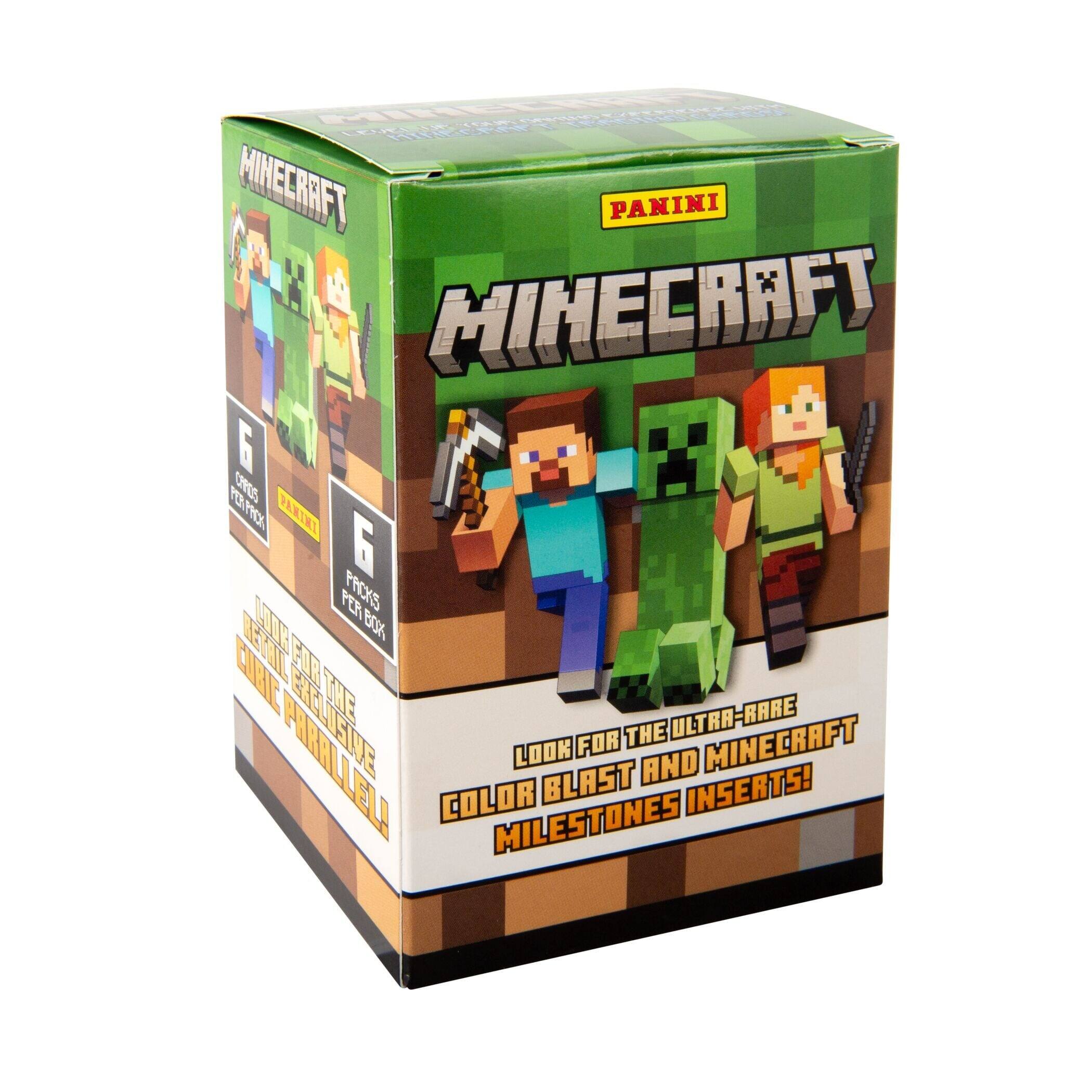 Panini – Minecraft: 15th Anniversary Blaster Box 2024 – 36 Cards – Multi-Colored