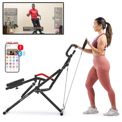Sunny Health & Fitness Row N Ride® PRO Smart Squat Assist Trainer Sunny Health & Fitness Row N Ride® PRO Smart Squat Assist Trainer