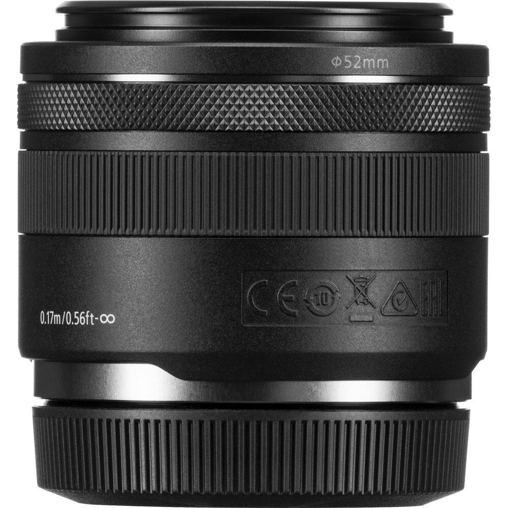 Canon RF 35mm f/1.8 Macro IS STM Lens 64GB Card Bundle Black
