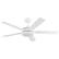 Alt View 5. Vaczon - 48" Modern White Smart Integrated LED Ceiling Fan with Remote and App - White.