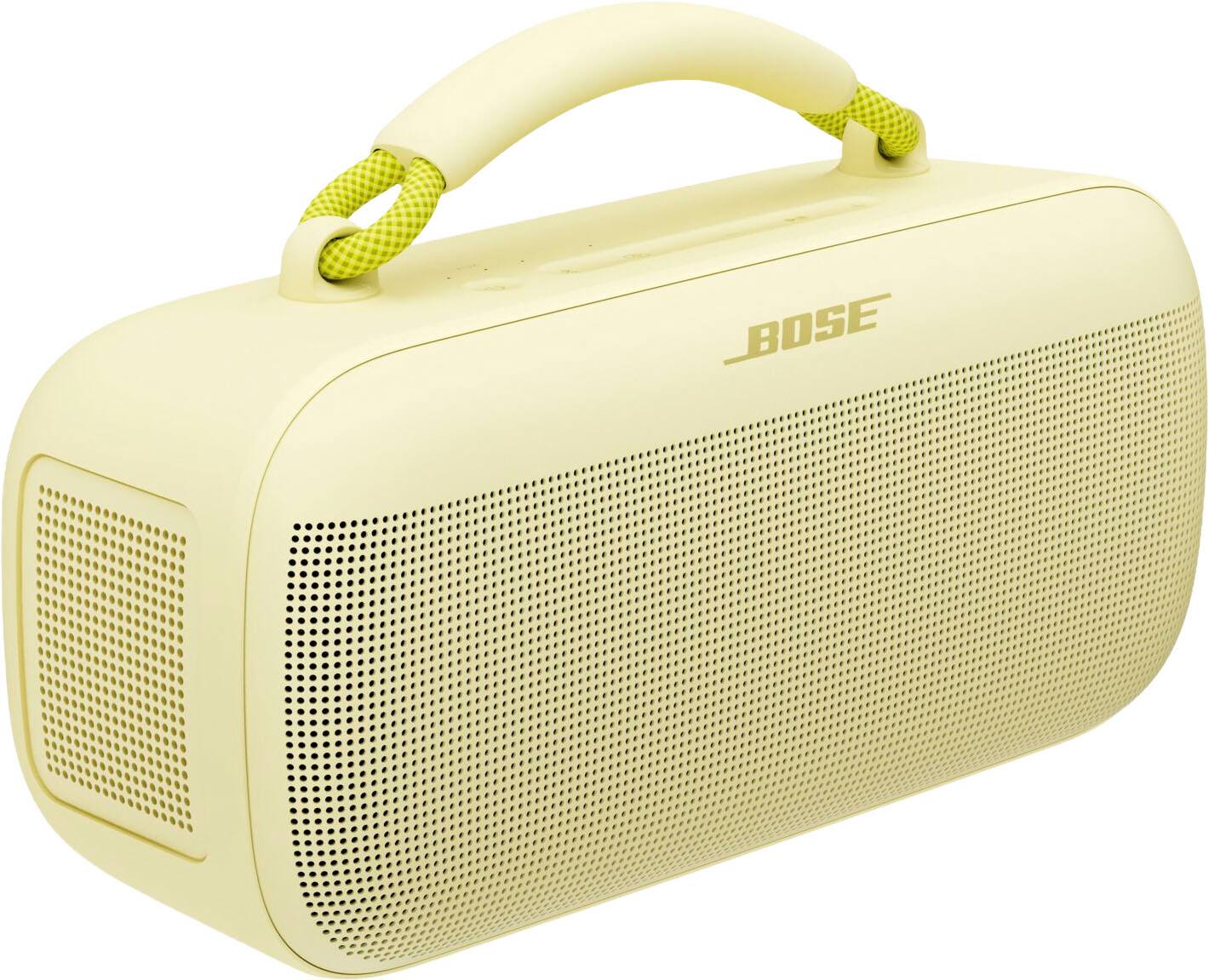 Left. Bose - SoundLink Max Portable Bluetooth Speaker - Citrus Yellow.