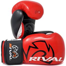 RIVAL - Boxing RB7 Fitness Plus Hook and Loop Bag Gloves - XS - Red/Black