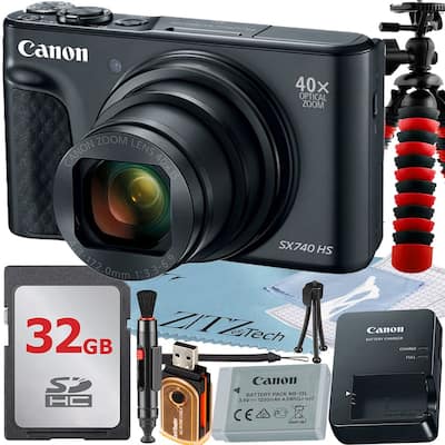 Bundle Canon PowerShot SX740 HS Digital Camera + 32GB Memory Card Bundle Canon PowerShot SX740 HS Digital Camera + 32GB Memory Card