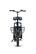 Back. Madd Gear - Electric Scooter with Seat & Basket for Adults & Teens – Long Range 18 Miles, 450W Motor, Foldable – Madd Gear Pendolare - BLACK.