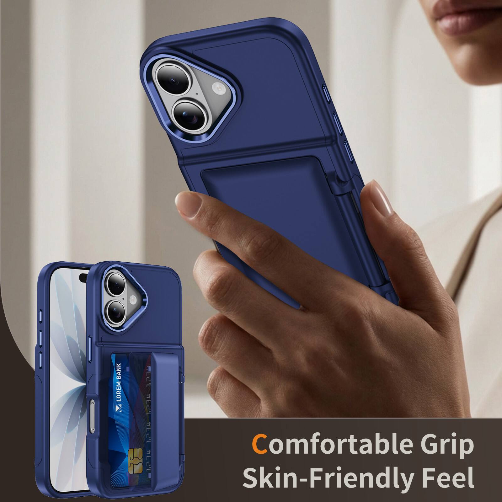 D BANK LOREM 1.234 1234  
B 1234  
Comfortable Grip  
Skin-Friendly Feel